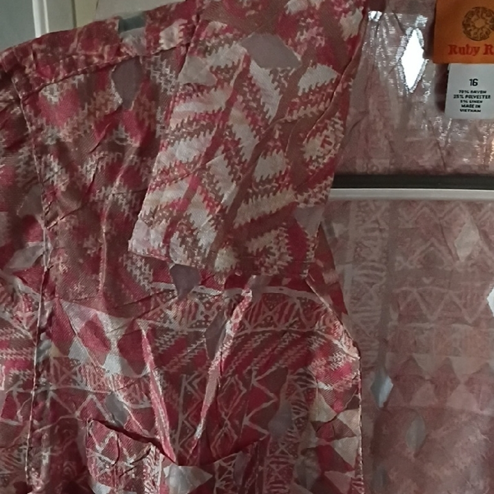 Ruby Rd. Pink Blazer, 16 - Picture 6 of 14